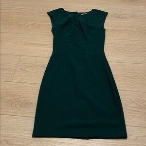 Elegant Dark Green Dress